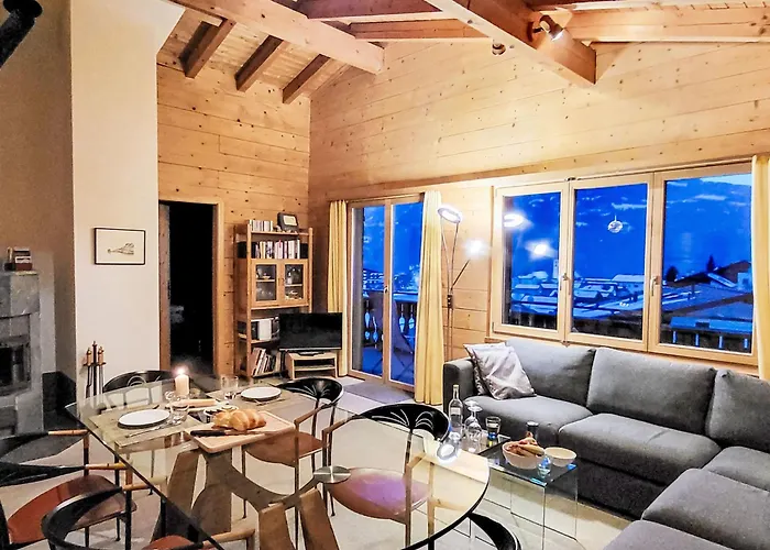 Mit Bergsicht By Interhome Laax